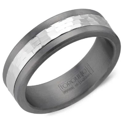 10K Gold Inlay & Tantalum Band