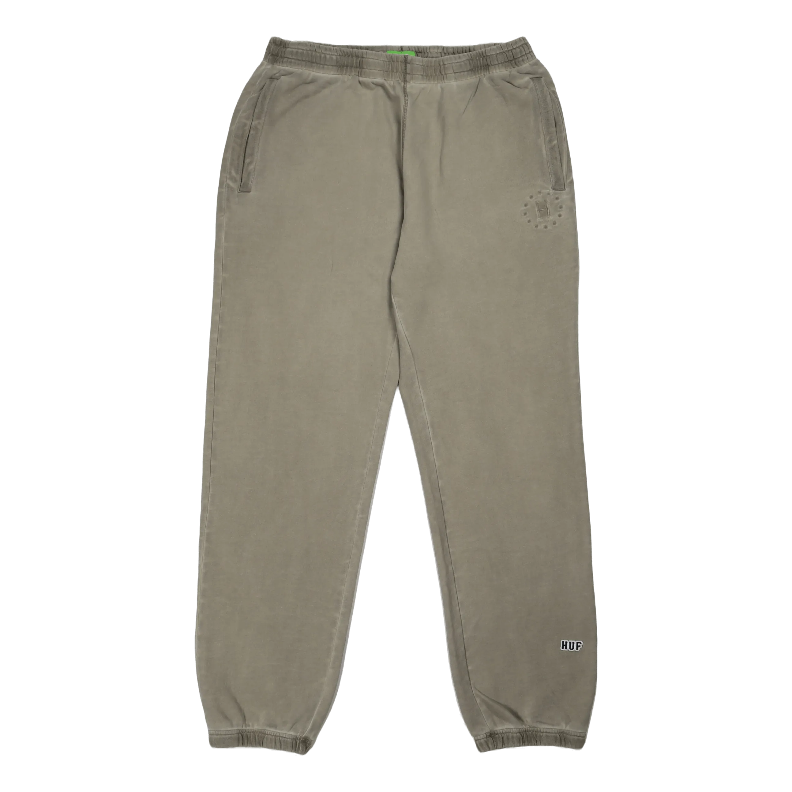 12 Galaxies Faded Fleece Pant Khaki