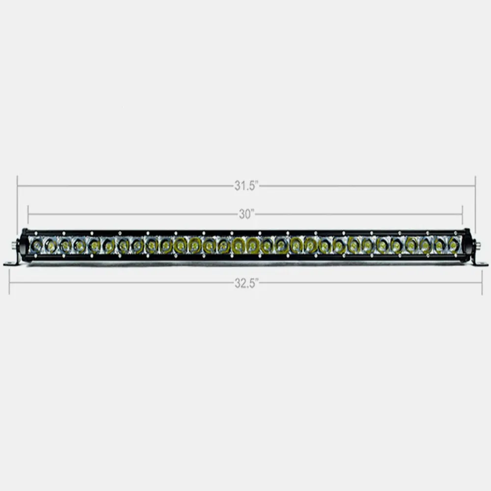 32" Slim Single Row LED Bar