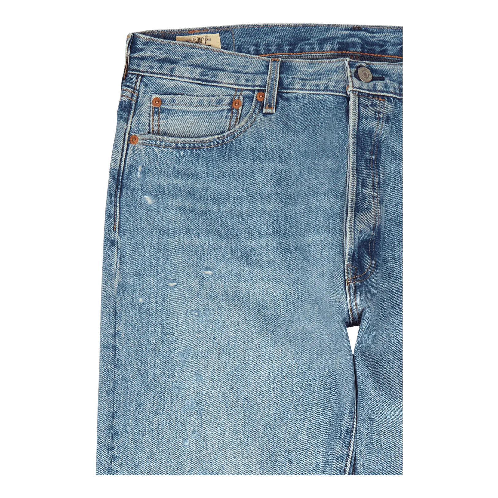 501 Levi's Original Z8102  Light Indigo Destructed