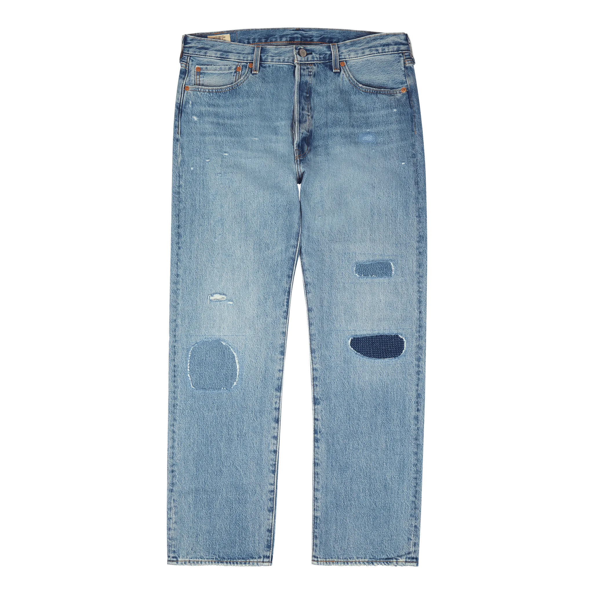 501 Levi's Original Z8102  Light Indigo Destructed