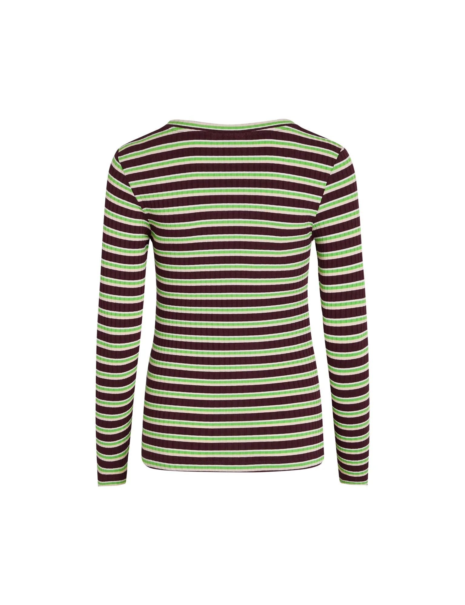 5x5 Stripe Tinilla Top,  Multi Classic Green