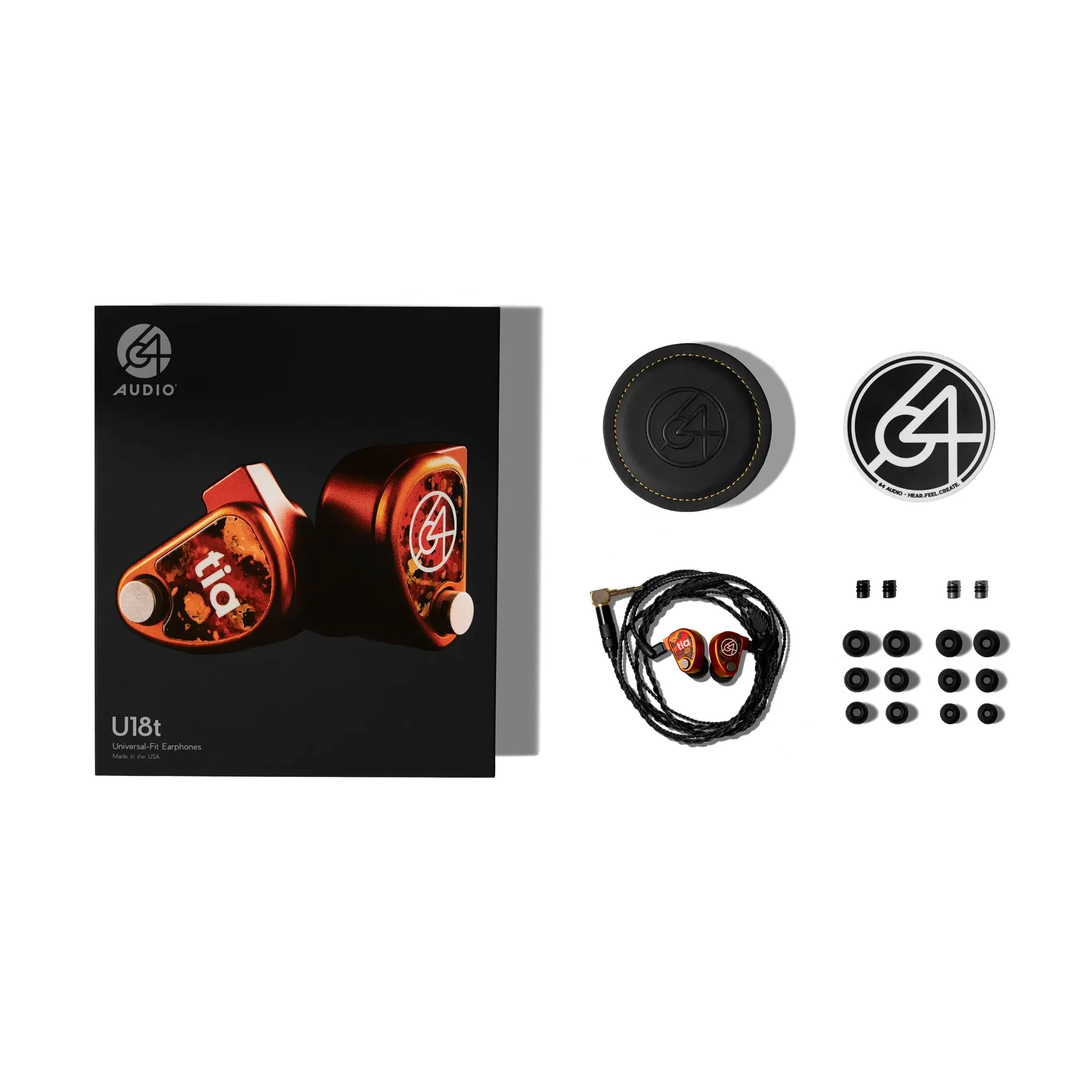 64 Audio U18t Universal In-Ear Earphones