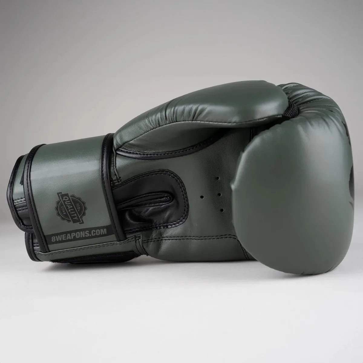 8 Weapons Unlimited 2.0 Boxing Gloves Olive/Black