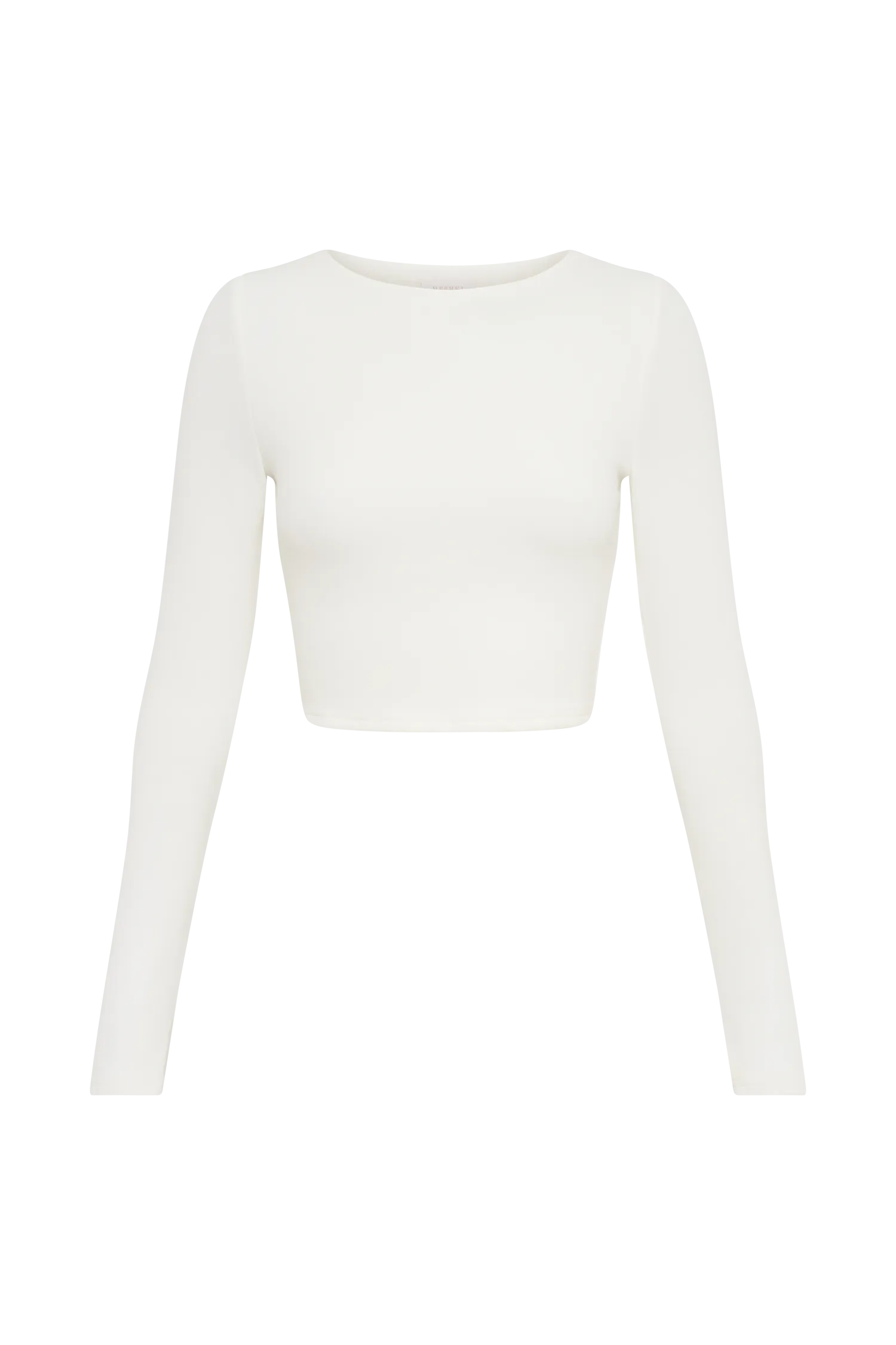 Abigail Long Sleeve Modal Top - White