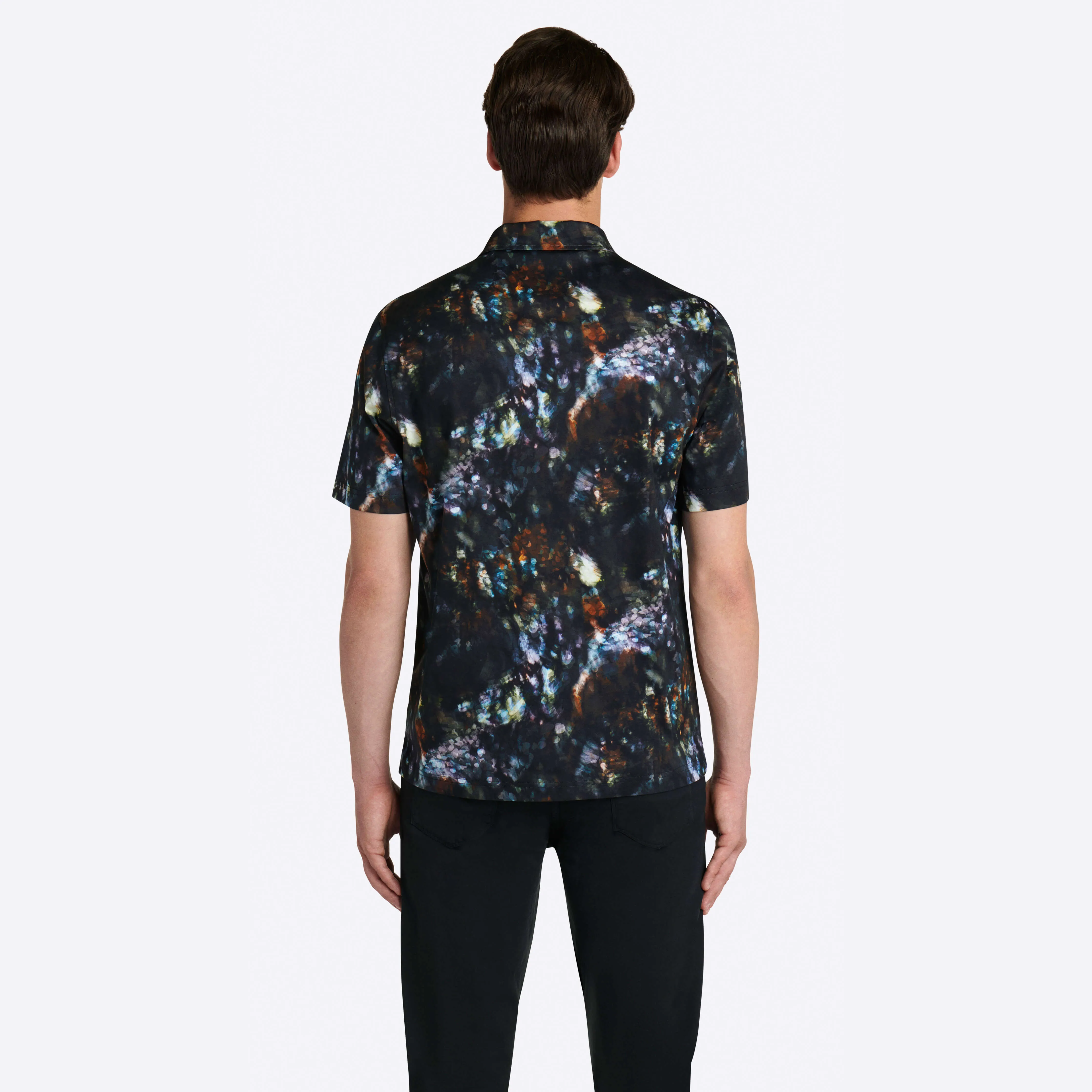 Abstract Print Polo