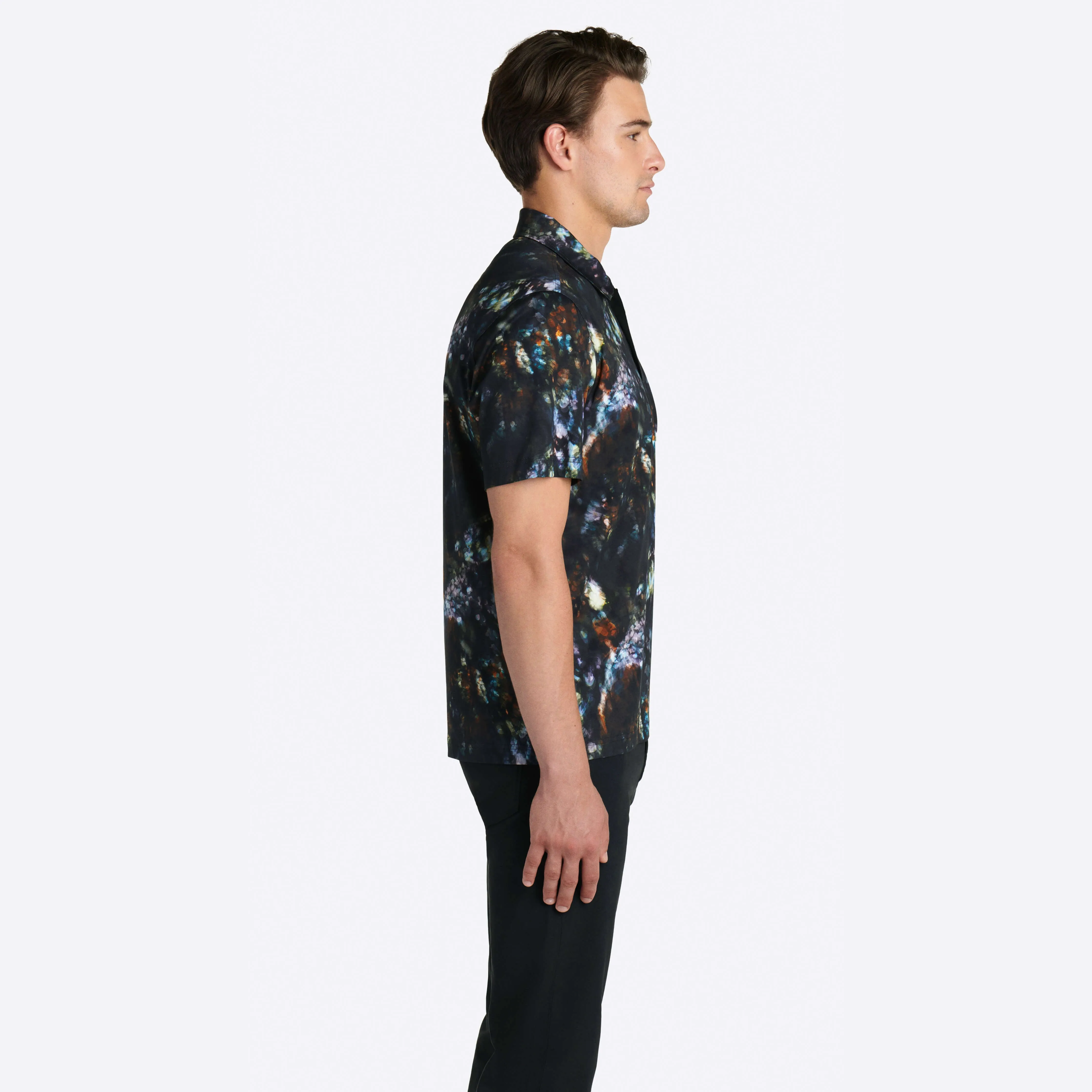 Abstract Print Polo