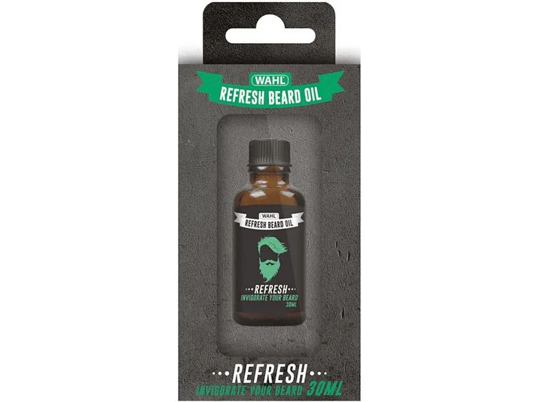 Accesorio afeitadora - WAHL 3999.0460 Refrescante, 0.03 l, Aceite de barba, Con aromas de menta fresca, eucalipto y árbol de té