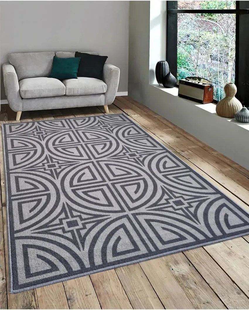 Acient Greek Anti- Slip Nylon Area Rug | 3 x 5 Ft