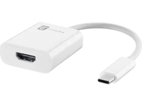 Adaptador - CellularLine HDMIADAPTERHOME, 2 conectores, Blanco