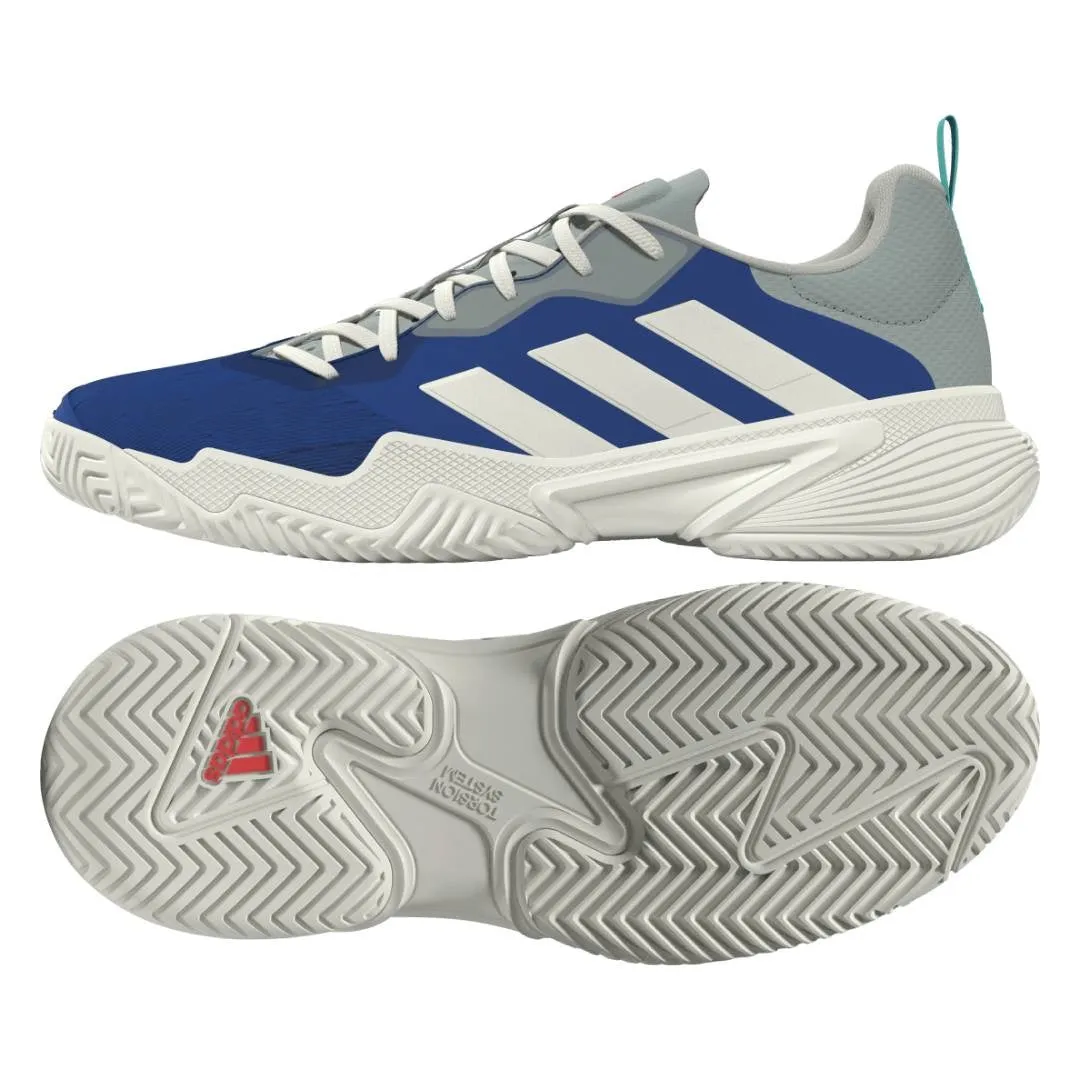 adidas Barricade Men's Tennis Shoe (Blue/White)