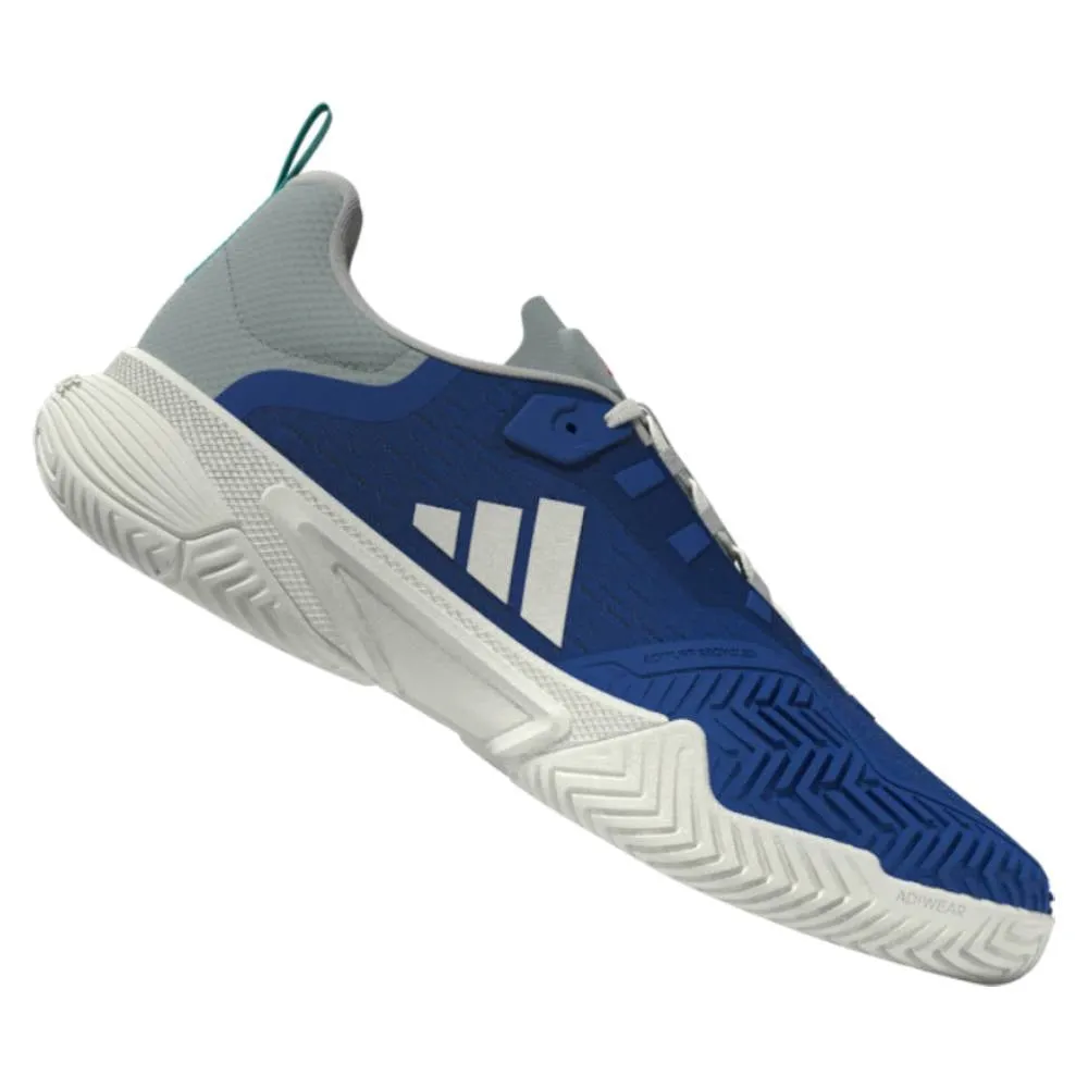 adidas Barricade Men's Tennis Shoe (Blue/White)