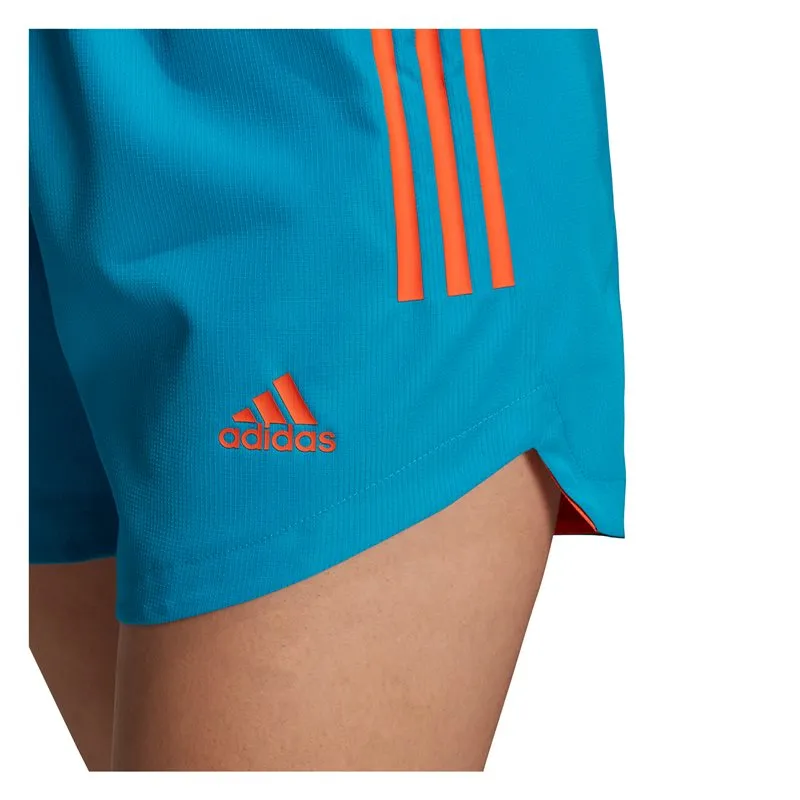 adidas Condivo 20 Primeblue Shorts - Womens - Sharp Blue/True Orange