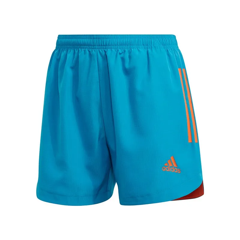 adidas Condivo 20 Primeblue Shorts - Womens - Sharp Blue/True Orange