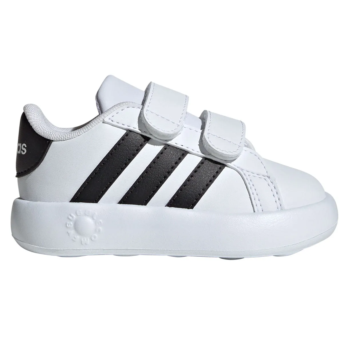 adidas Grand Court 2.0 CF Infant Trainers - Unisex - White/Black