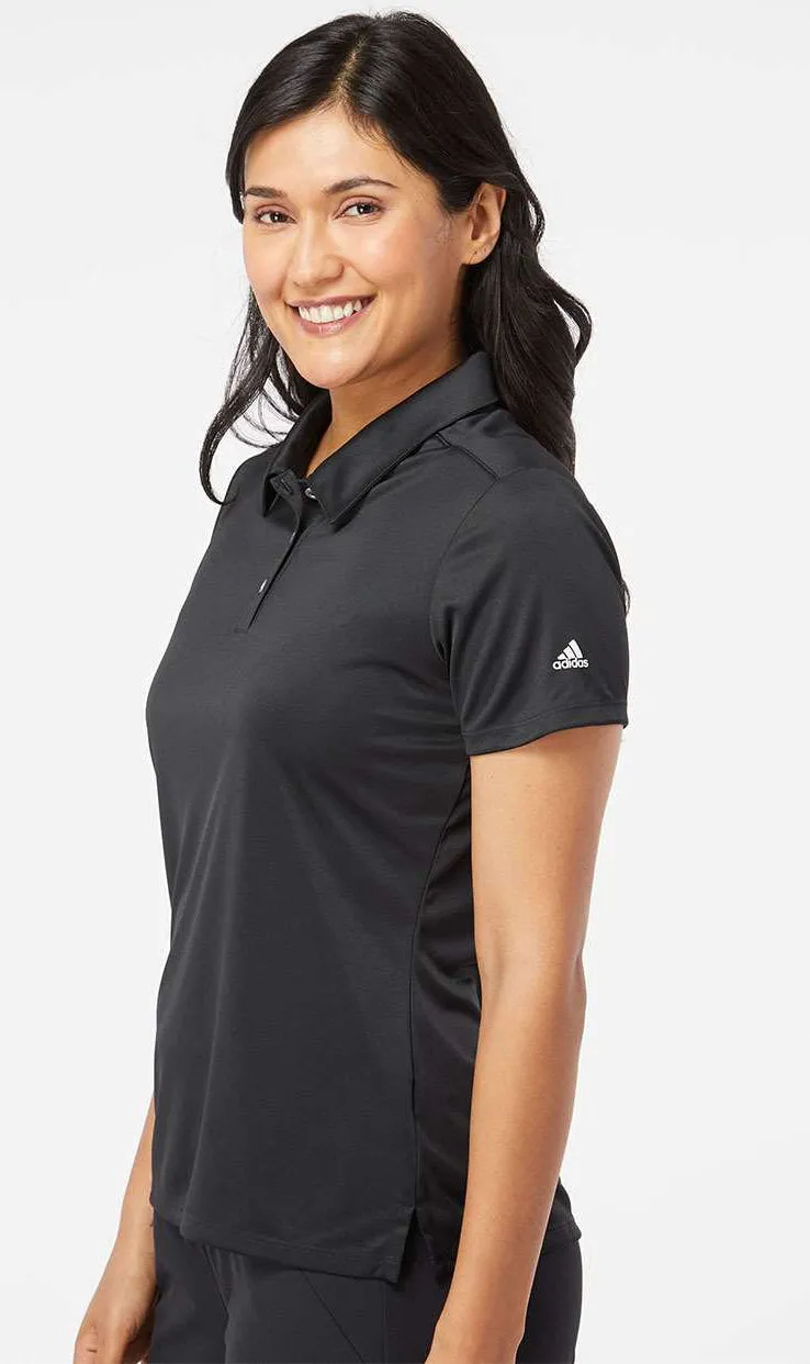 Adidas Ladies 3-Stripes Shoulder Polo