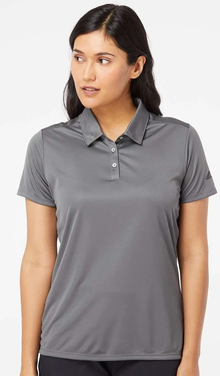 Adidas Ladies 3-Stripes Shoulder Polo