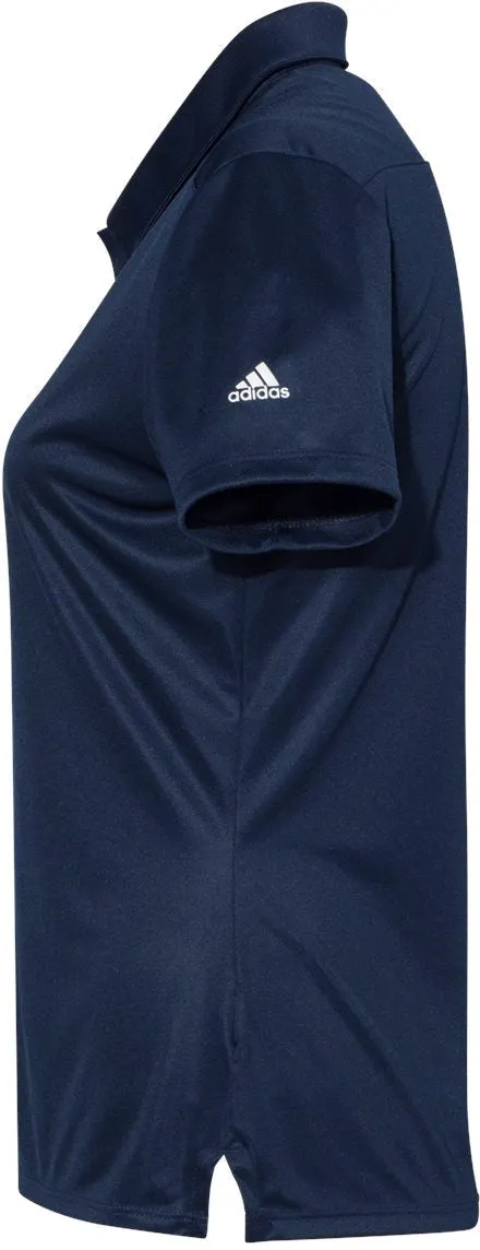 Adidas Ladies 3-Stripes Shoulder Polo