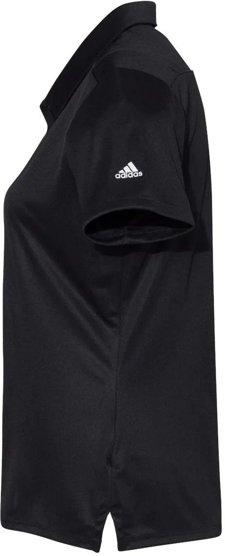 Adidas Ladies 3-Stripes Shoulder Polo