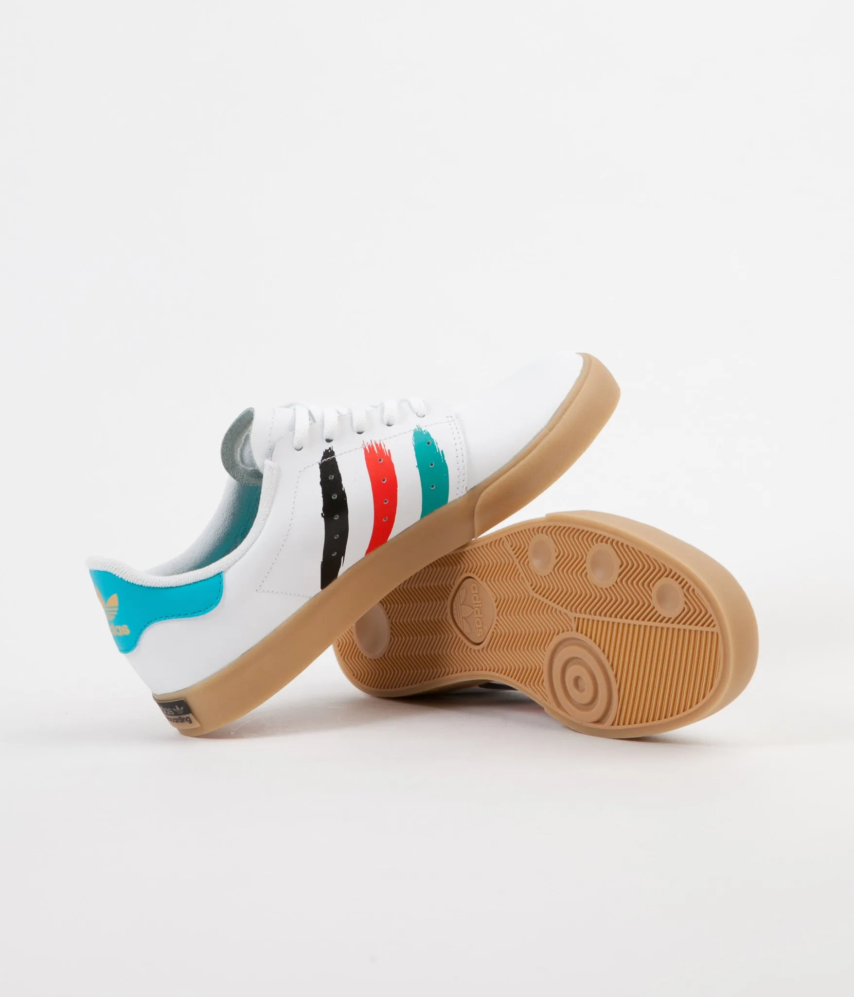 Adidas Seeley Court Shoes - White / Energy Blue / Energy