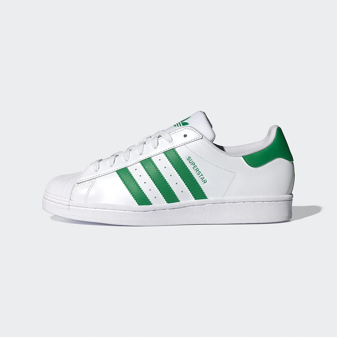 Adidas Superstar I Hvid/Grøn