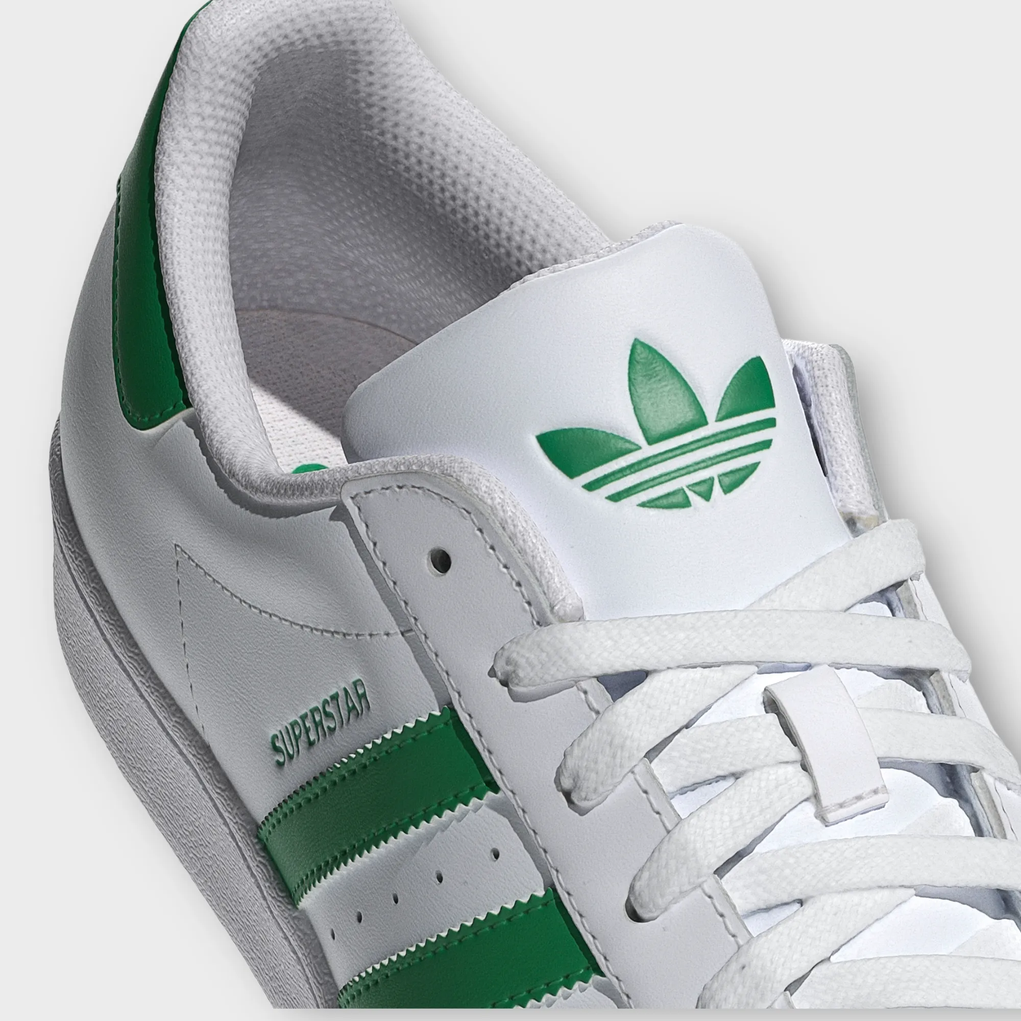 Adidas Superstar I Hvid/Grøn