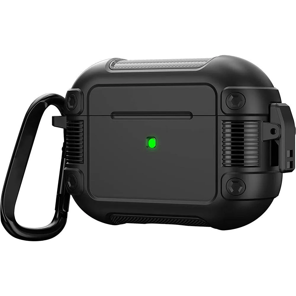 Airpods Pro 2 Military Protection Cover With Lock Clip