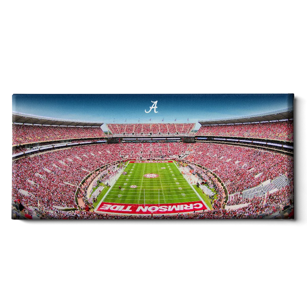 Alabama Crimson Tide - Bryant-Denny Panoramic Color