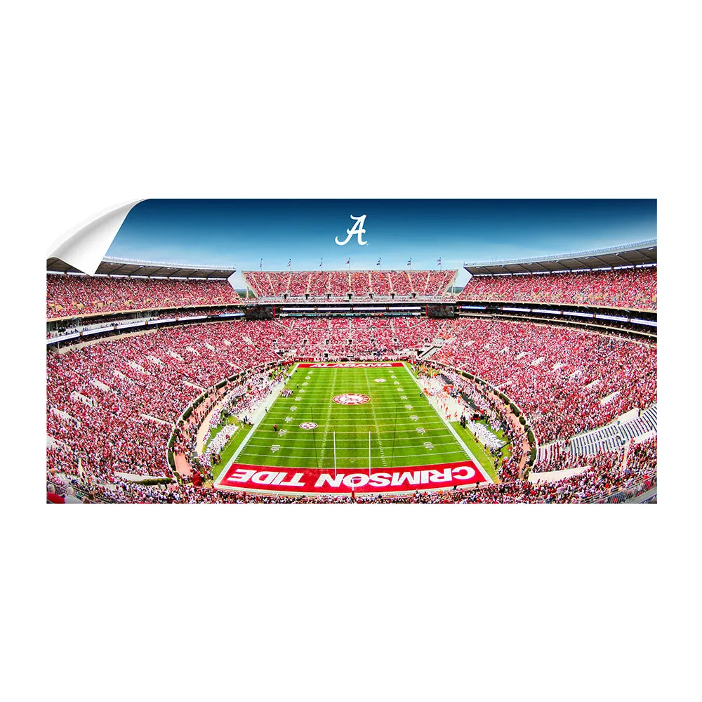 Alabama Crimson Tide - Bryant-Denny Panoramic Color