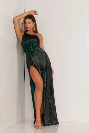 Aleta 1226 Long Formal Prom Fitted Slit Dress