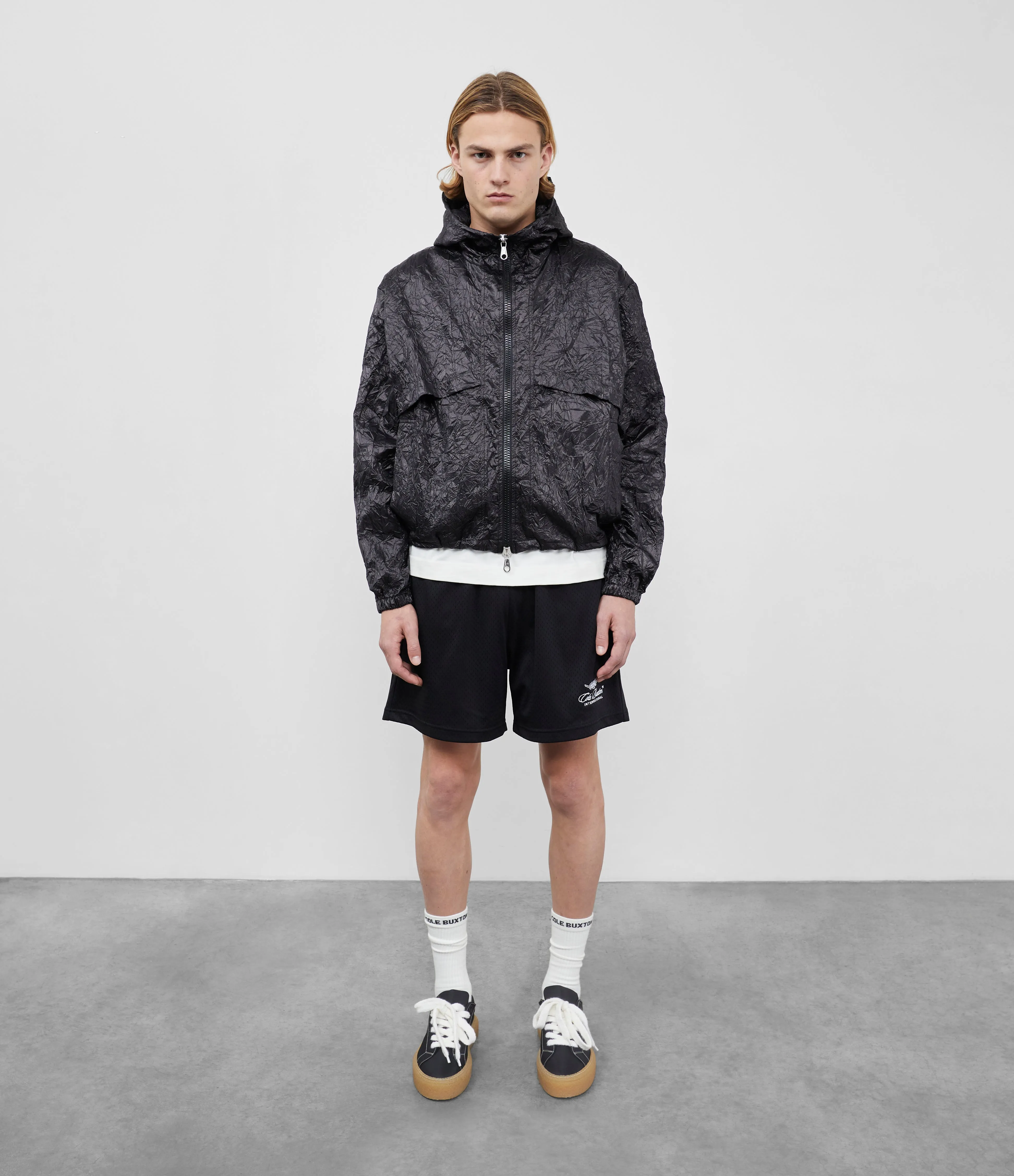 ALUMINIUM CRINKLE WINDBREAKER