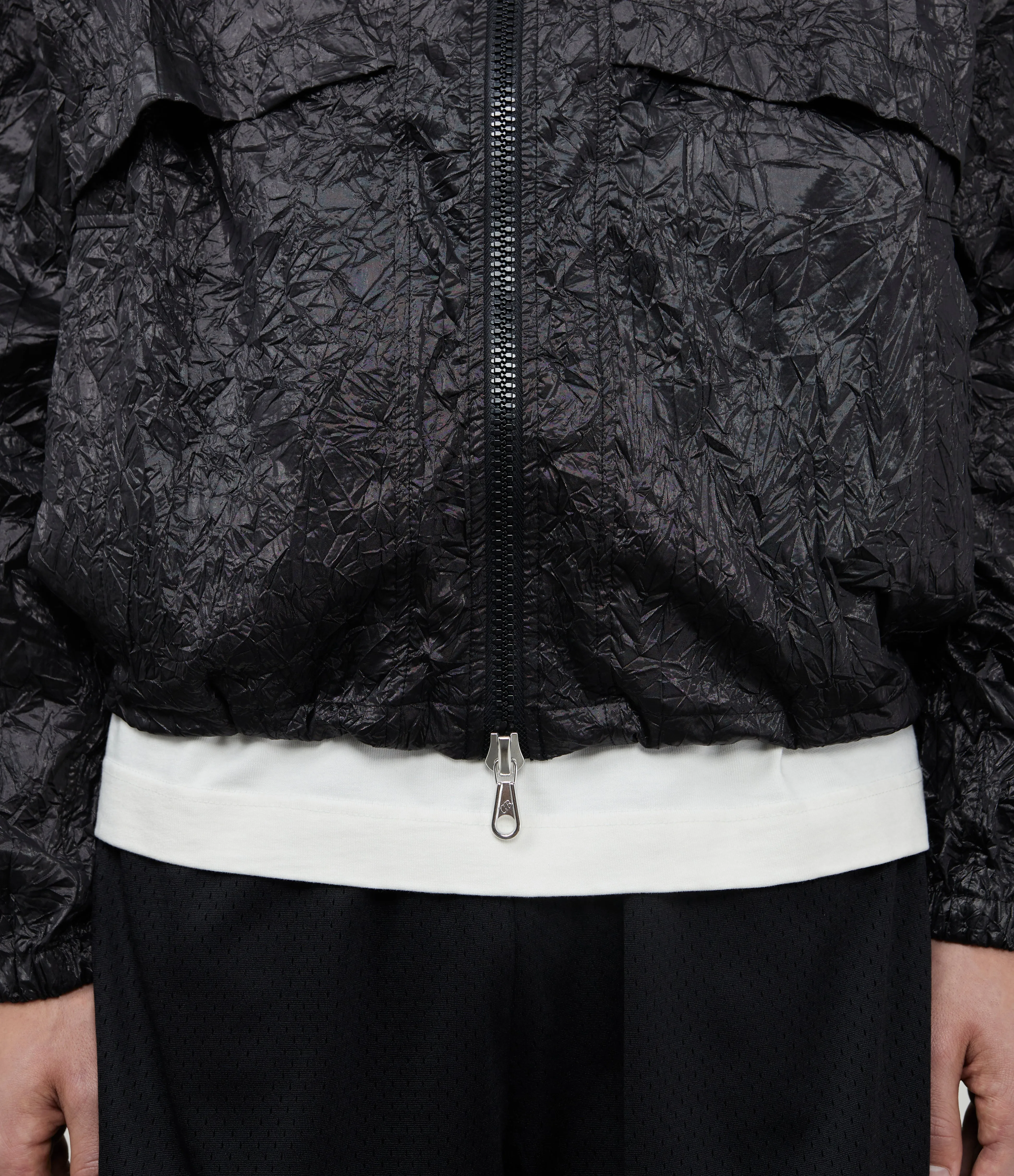 ALUMINIUM CRINKLE WINDBREAKER