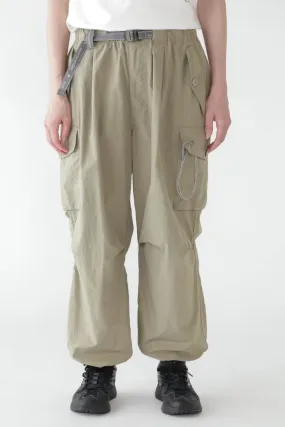 and Wander Oversized Cargo Pants - Beige