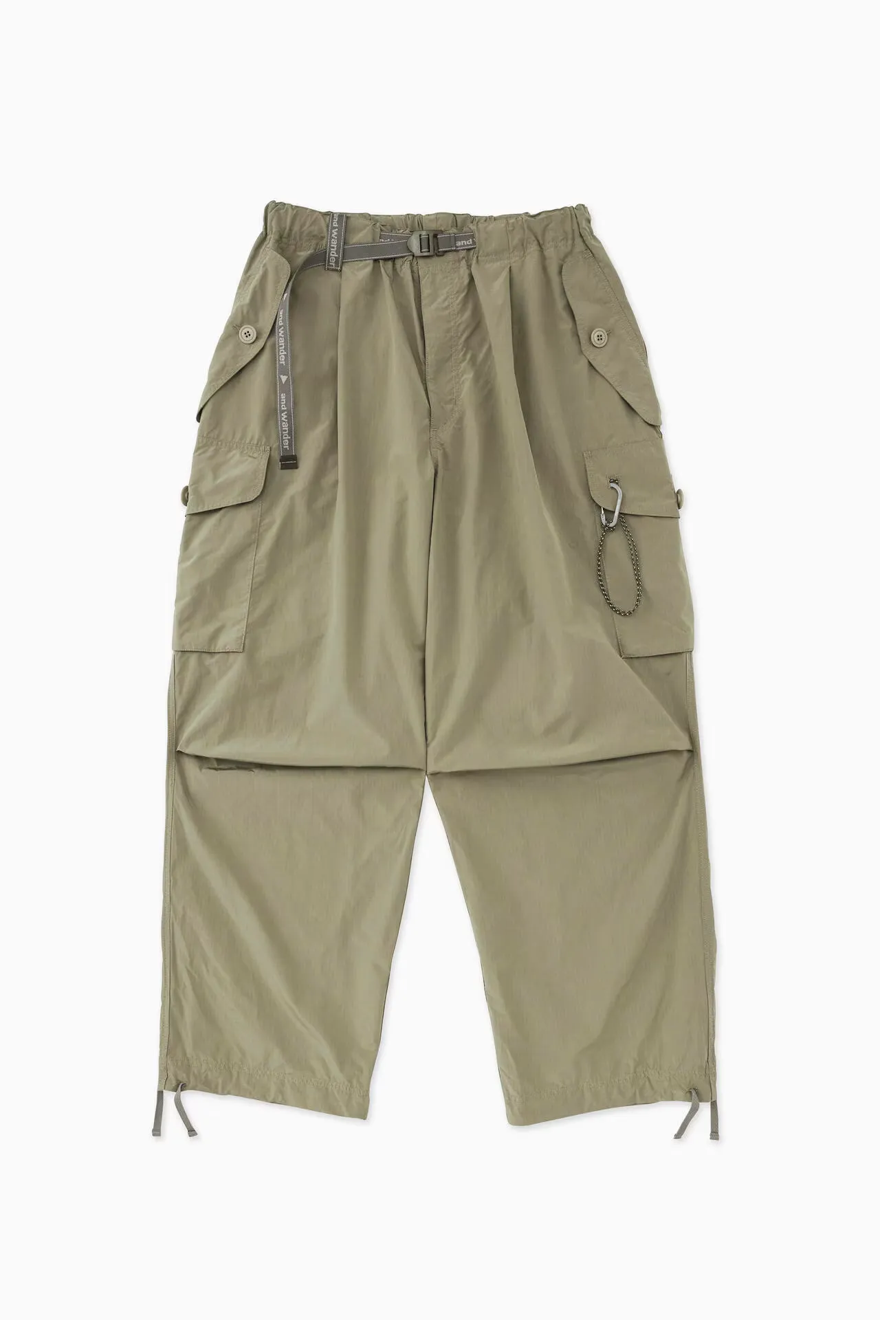 and Wander Oversized Cargo Pants - Beige