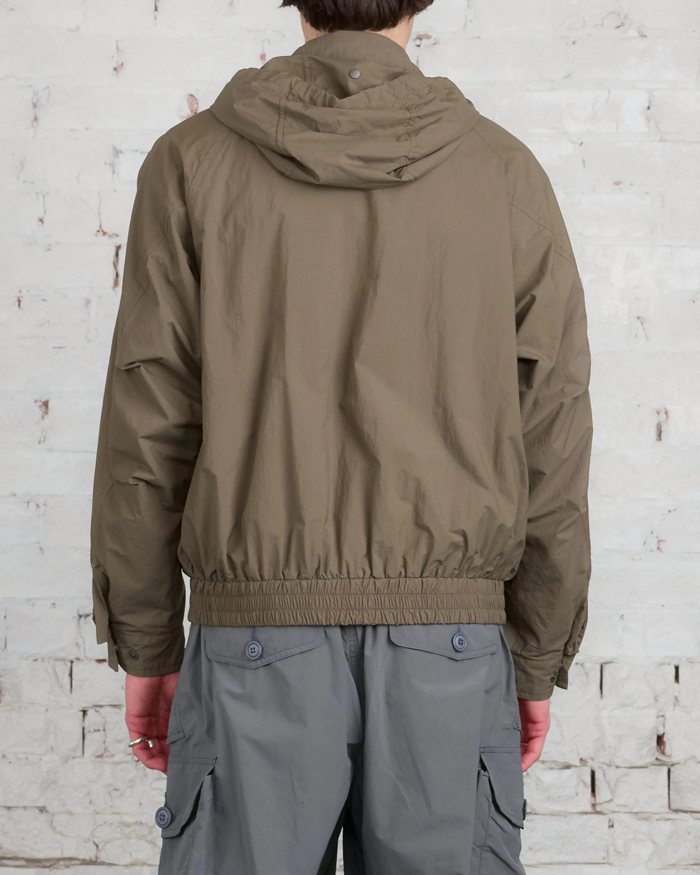 and wander Water Repellent Light Jacket Khaki