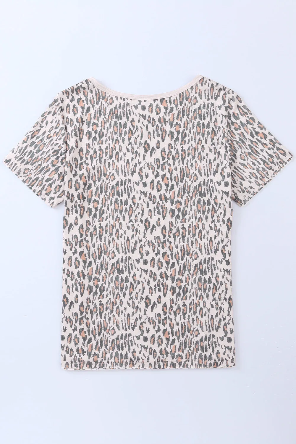 Animal Print Casual T-shirt