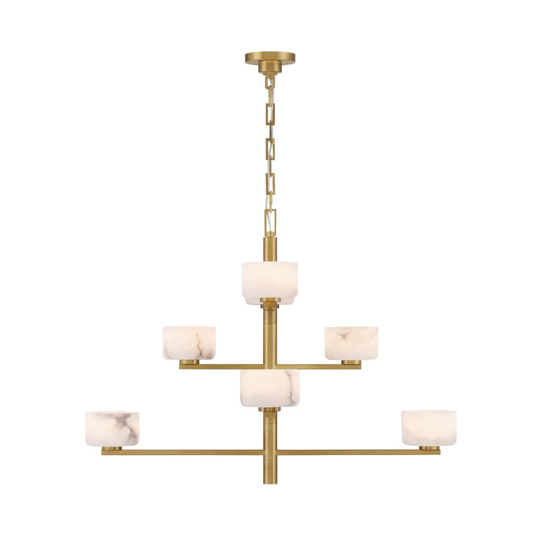 Aria 8 Light LED Chandelier