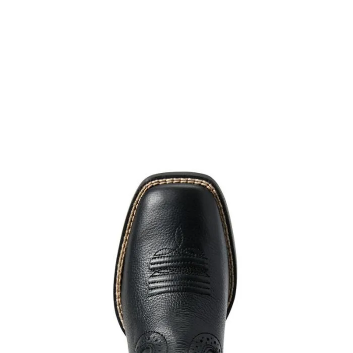 ARIAT Kid's Tycoon Western Boot - Blk