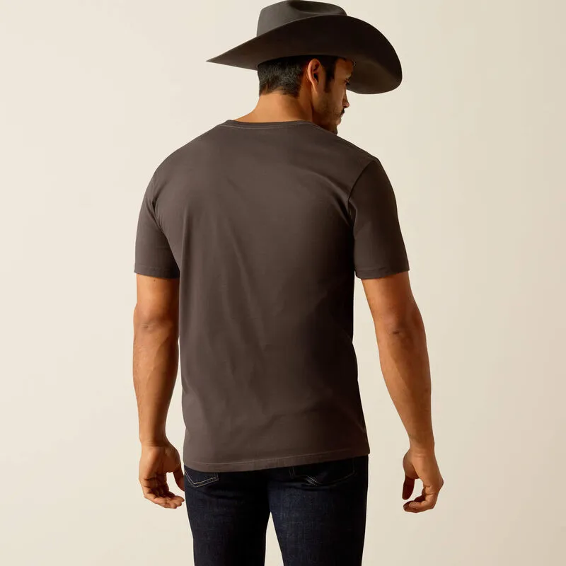 Ariat Men's Vintage Black Viva Short Sleeve Tee 10052034