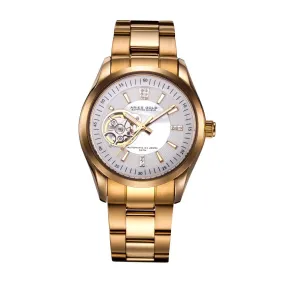 ARIES GOLD AUTOMATIC INSPIRA GOLD STAINLESS STEEL L 9003 G-WMOP WOMEN'S WATCH