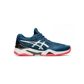 Asics Court FF 2 Novak Blue Orange Padel Shoes