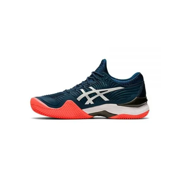 Asics Court FF 2 Novak Blue Orange Padel Shoes