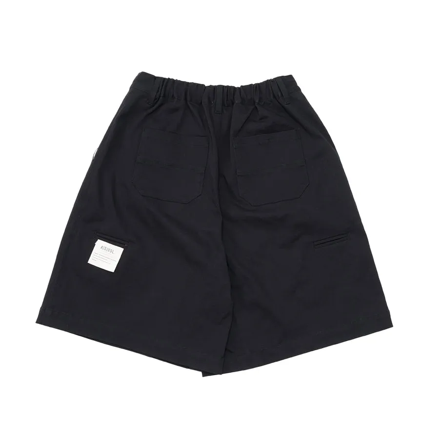 A[S]USL KIDS SIGNATURE SHORTS-BLACK