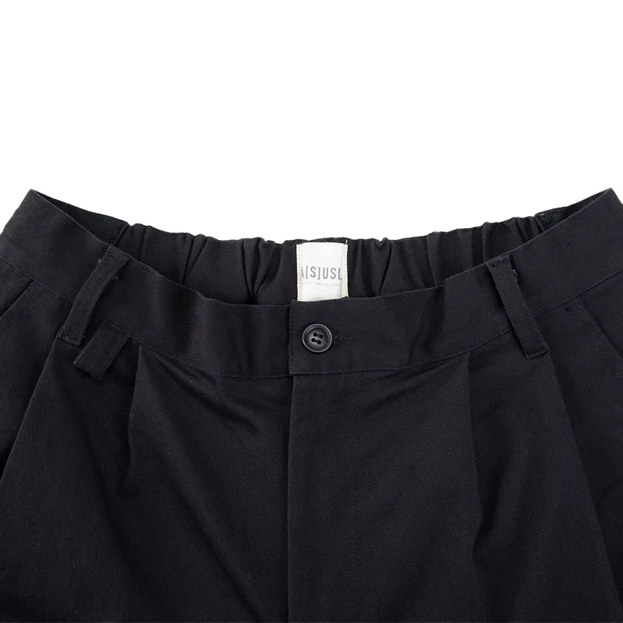 A[S]USL KIDS SIGNATURE SHORTS-BLACK