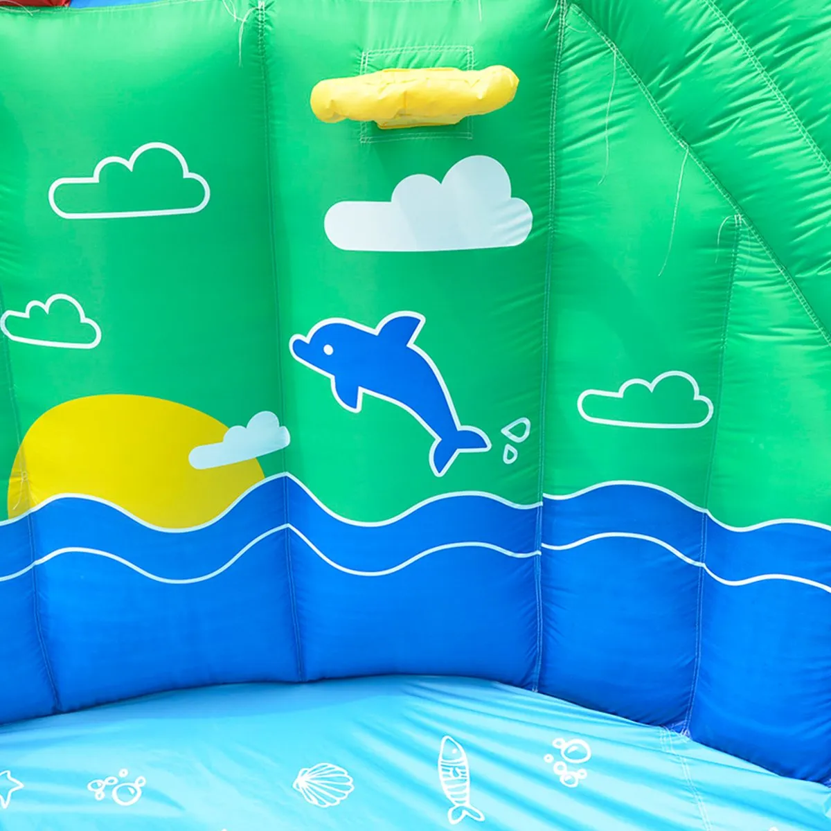 Atlantis Slide & Splash Inflatable-children's outdoor party fun