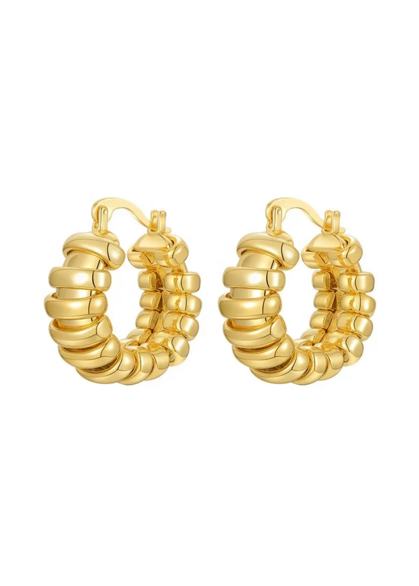 Atlas Gold Hoops