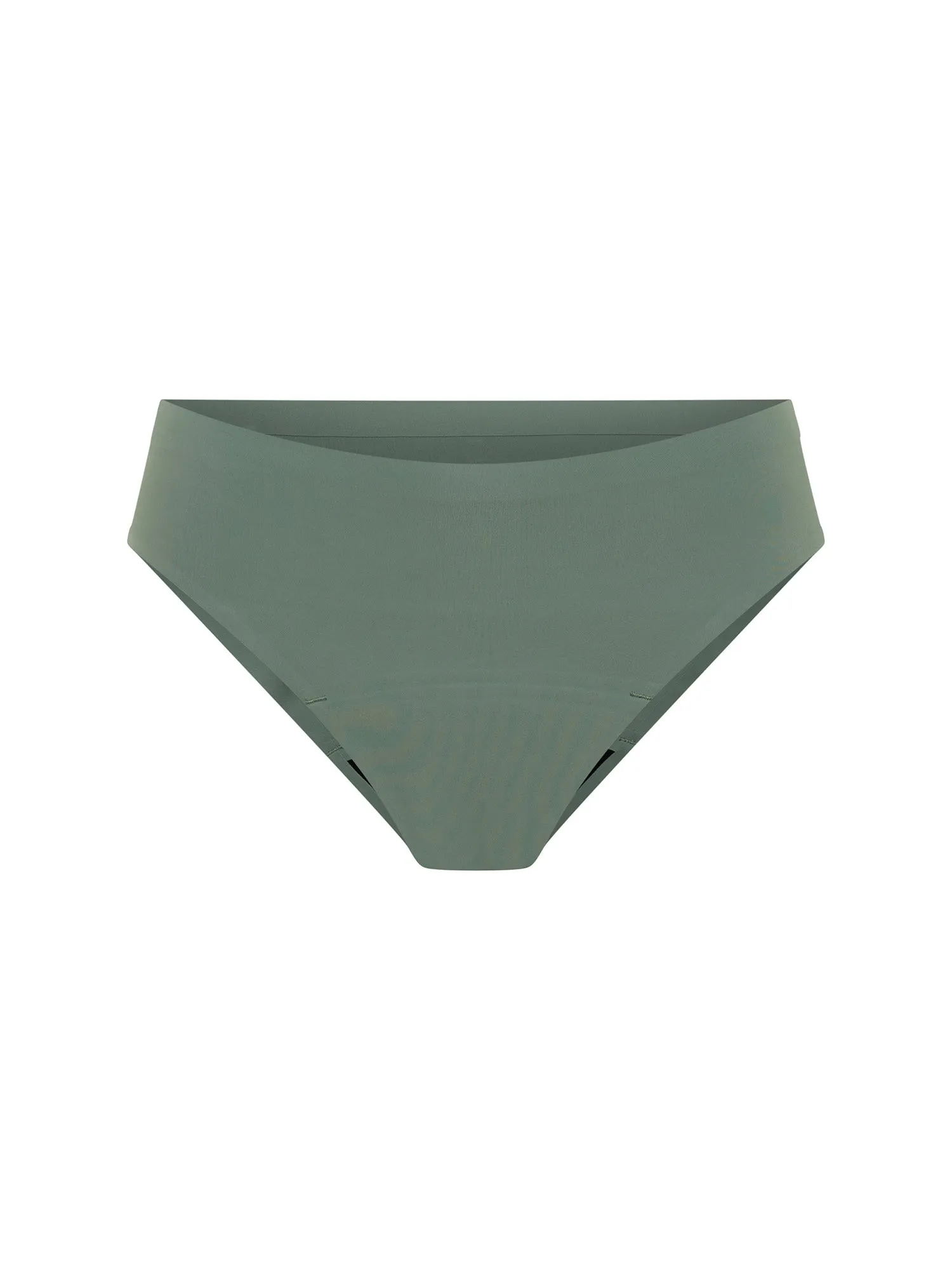 Au Naturel Seamfree Bikini Moderate-Heavy Oasis Green