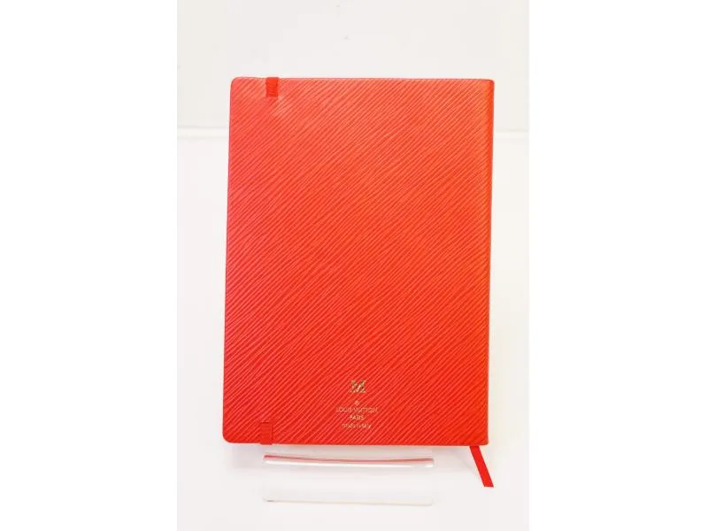 Authentic Pre-owned Louis Vuitton Epi Rouge Cahier Gustave MM Notebook GI0115 210745