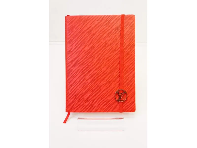 Authentic Pre-owned Louis Vuitton Epi Rouge Cahier Gustave MM Notebook GI0115 210745