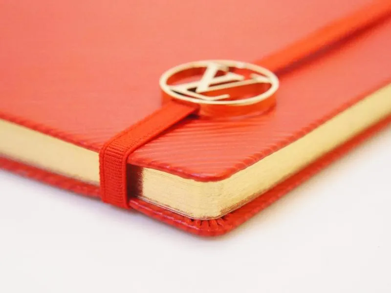 Authentic Pre-owned Louis Vuitton Epi Rouge Cahier Gustave MM Notebook GI0115 210745